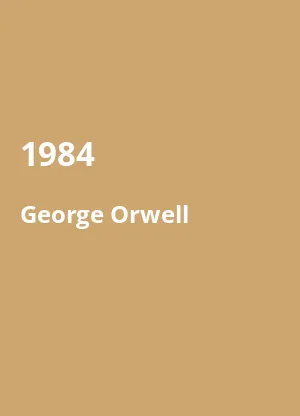 1984 – Buchzusammenfassung auf Deutsch