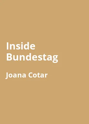 Inside Bundestag von Joana Cotar - Buchzusammenfassung auf Deutsch