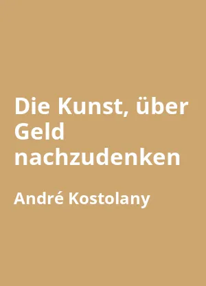 Die Kunst, über Geld nachzudenken