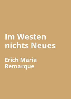 Im Westen nichts Neues