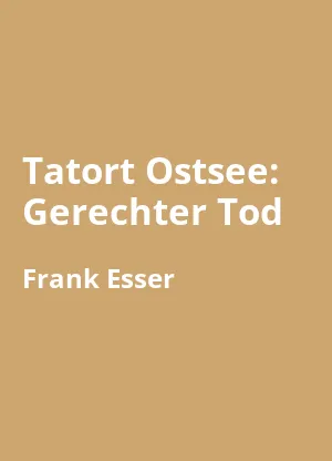 Tatort Ostsee: Gerechter Tod