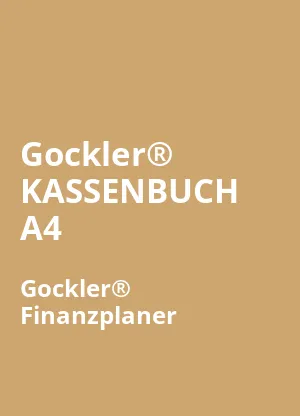 Gockler® KASSENBUCH A4