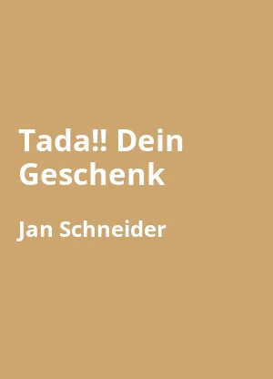 Tada!! Dein Geschenk