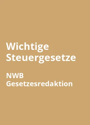 Wichtige Steuergesetze