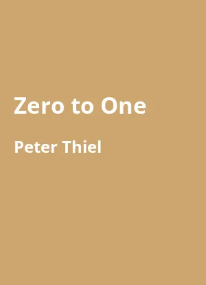 Zero to One