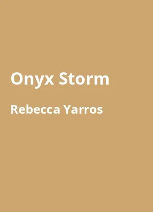 Onyx Storm