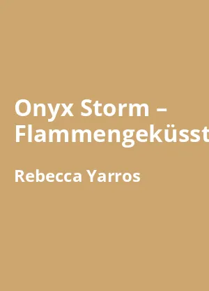 Onyx Storm – Flammengeküsst