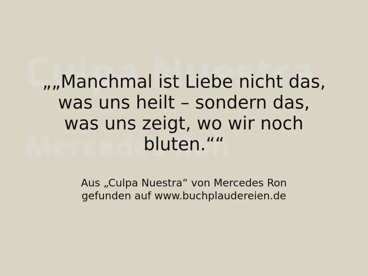 „Manchmal ist Liebe nicht das, was uns heilt – sondern das, was uns zeigt, wo wir noch bluten.“