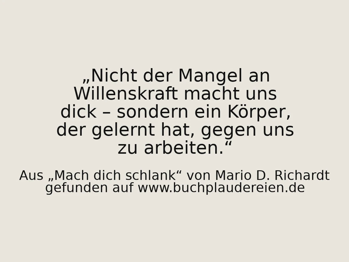 Nicht der Mangel an Willenskraft macht uns dick – sondern ein Körper, der gelernt hat, gegen uns zu arbeiten.